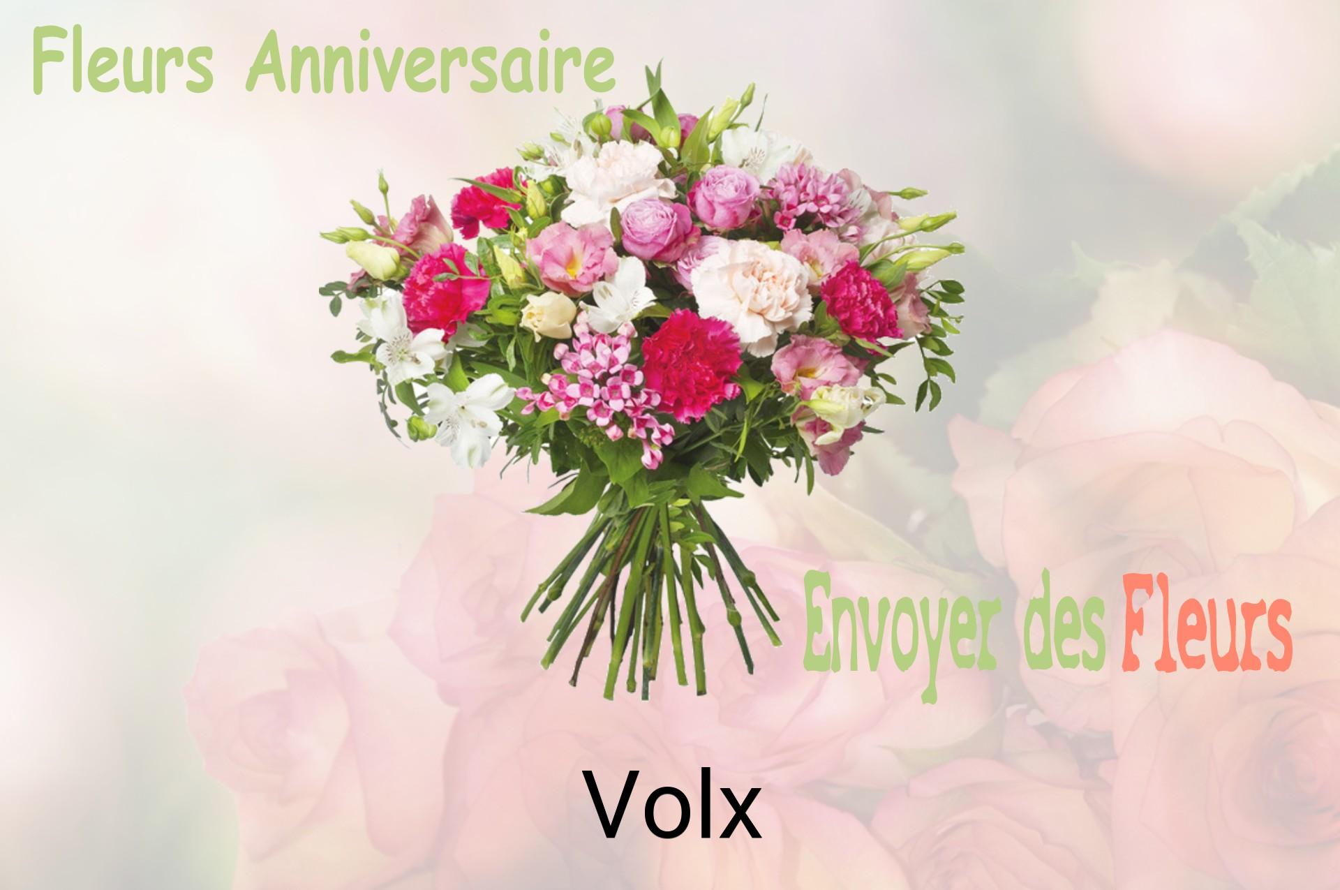 Bouquet de fleurs d’anniversaire livré à Volx